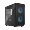 Fractal Design Fractal Design | Focus 2 | Side window | RGB Black TG Clear Tint | Midi Tower | Power supply included No | ATX FD-C-FOC2A-03