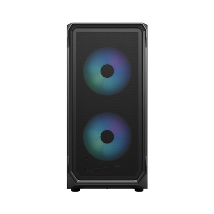 Fractal Design Fractal Design | Focus 2 | Side window | RGB Black TG Clear Tint | Midi Tower | Power supply included No | ATX FD-C-FOC2A-03