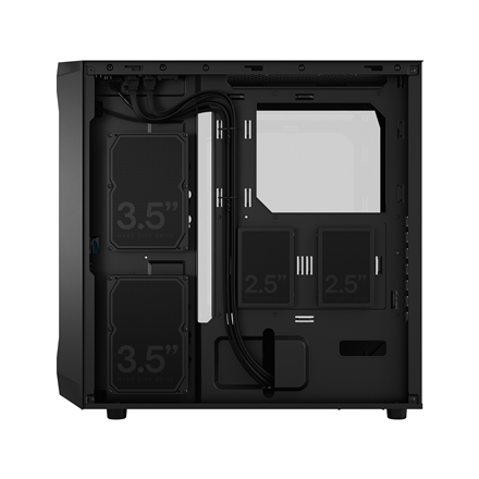 Fractal Design Fractal Design | Focus 2 | Side window | RGB Black TG Clear Tint | Midi Tower | Power supply included No | ATX FD-C-FOC2A-03