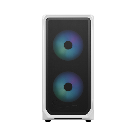 Fractal Design Fractal Design | Focus 2 | Side window | RGB White TG Clear Tint | Midi Tower | Power supply included No | ATX FD-C-FOC2A-04