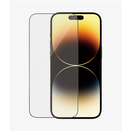 PanzerGlass PanzerGlass | Screen protector | Apple | iPhone 14 Pro | Glass | Clear | Ultra-Wide Fit; Easy installation; Privacy Filter; Fingerprint resistant | Anti-Reflective 2788