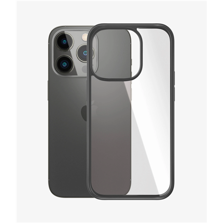 PanzerGlass PanzerGlass | ClearCase with Black Frame | Case | Apple | iPhone 14 Pro | Black | Military grade standard; Scratch resistant; Shock resistant; Antibacterial; 100% recycled frame material 0406