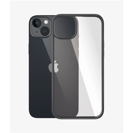 PanzerGlass PanzerGlass | ClearCase with Black Frame | Case | Apple | iPhone 14 Plus | Black | Military grade standard; Scratch resistant; Shock resistant; Antibacterial; 100% recycled frame material 0407