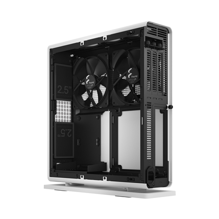 Fractal Design Fractal Design | Ridge | FD-C-RID1N-02 | Side window | White | Mini ITX | Power supply included No | SFX, SFX-L FD-C-RID1N-02