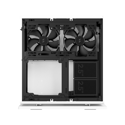 Fractal Design Fractal Design | Ridge | FD-C-RID1N-02 | Side window | White | Mini ITX | Power supply included No | SFX, SFX-L FD-C-RID1N-02