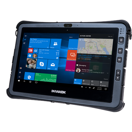 Durabook Durabook | U11I Rugged Tablet | 11.6 " | Black | Sunlight Readable 1000 nits Touchscreen Display | 1920 x 1080 pixels | Intel Core i5-1230U | 8 GB | 128 GB | 4G | Wi-Fi | Front camera | 2 MP | Bluetooth | 5.0 | Windows 11 Pro | Warranty 36 month(s) U1D1A1DEBXX