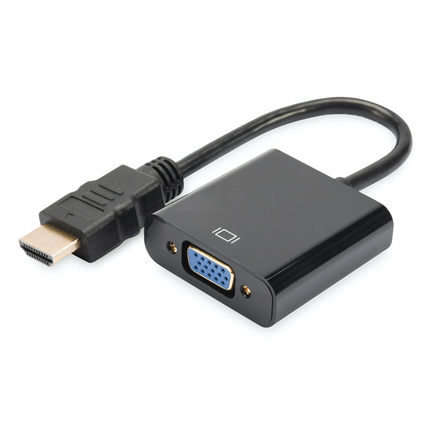 Digitus Digitus | HDMI to VGA converter adapter | DA-70461 | Black DA-70461
