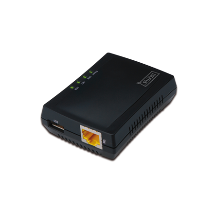 Digitus Digitus | Multifunction USB Network Server | DN-13020 | Black DN-13020