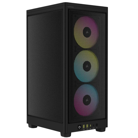 Corsair Corsair | RGB AIRFLOW PC Case | 2000D | Black | Mini-ITX | Power supply included No | SFX CC-9011246-WW