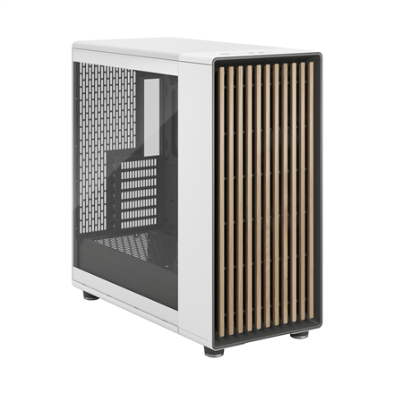 Fractal Design Fractal Design | North XL | Chalk White TG Clear | Mid-Tower | Power supply included No FD-C-NOR1X-04