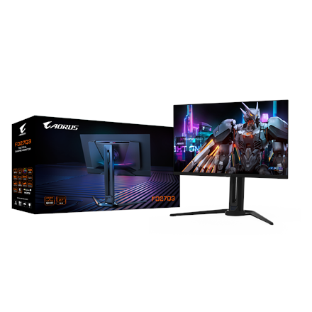 Gigabyte Gigabyte | Aorus Monitor | FO27Q3 EK1 | 27 " | OLED | QHD | 16:9 | 360 Hz | 0.03 ms | 2560 x 1440 pixels | 250 cd/m² | HDMI ports quantity 2 | Black | Warranty 36 month(s) AORUS FO27Q3 EK1