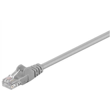 Goobay Goobay | CAT 5e patch cable, U/UTP | Grey RJ45 male (8P8C) | RJ45 male (8P8C) 68367