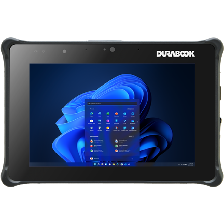 Durabook Durabook | R8 Rugged Tablet | 8 " | Black | Sunlight Readable 800nits Touchscreen Display | 800 x 1280 pixels | Intel Core i5-1230U | 8 GB | 128 GB | Wi-Fi | Front camera | 2 MP | Bluetooth | 5.2 | Windows 11 Pro | Warranty 36 month(s) R8H1P1DAAXX