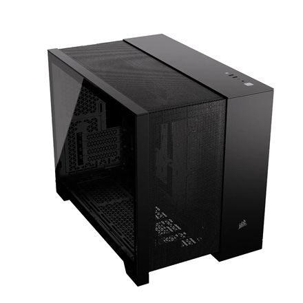Corsair Corsair Dual Chamber PC Case | 2500D AIRFLOW | Black | Mid Tower | Power supply included No | Micro-ATX CC-9011263-WW