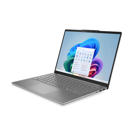 Lenovo Lenovo IdeaPad Slim 5 14AHP10 | Luna Grey | 14 " | OLED | WUXGA | 1920 x 1200 pixels | Glossy | AMD Ryzen 5 | 8645HS | 16 GB | DDR5 | Solid-state drive capacity 512 GB | AMD Radeon 760M Graphics | Windows 11 Home | 802.11ax | Bluetooth version 5.2 | Keyboard language Nordic | Keyboard backlit | Warranty 24 month(s) | Battery warranty 12 month(s) 83HV0009MX