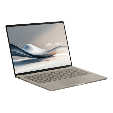 Asus Asus | Zenbook | A14 UX3407QA-QD202W | Zabriskie Beige | 14 " | OLED | WUXGA | 1920 x 1200 pixels | Glossy | Snapdragon X | X1 26 100 | 16 GB | LPDDR5X | Solid-state drive capacity 512 GB | Qualcomm Adreno GPU | Windows 11 Home | 802.11ax | Bluetooth version 5.3 | Keyboard language English | Keyboard backlit | Warranty 24 month(s) 90NB1501-M00E30