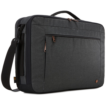 Case Logic Case Logic | Era Hybrid Briefcase | Fits up to size 15.6 " | Messenger - Briefcase/Backpack | Obsidian | Shoulder strap ERACV116 OBSIDIAN
