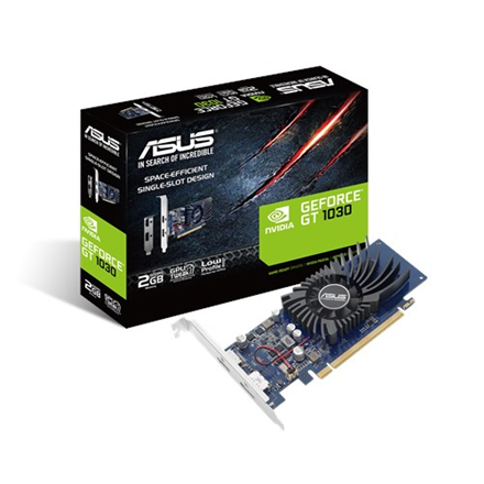 Asus Asus | NVIDIA | 2 GB | GeForce GT 1030 | GDDR5 | HDMI ports quantity 1 | PCI Express 3.0 | Memory clock speed 6008 MHz | Processor frequency 1266 MHz 90YV0AT2-M0NA00