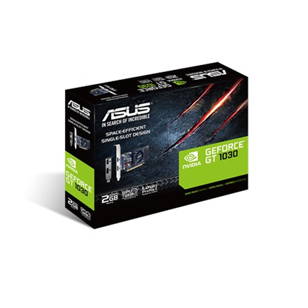 Asus Asus | NVIDIA | 2 GB | GeForce GT 1030 | GDDR5 | HDMI ports quantity 1 | PCI Express 3.0 | Memory clock speed 6008 MHz | Processor frequency 1266 MHz 90YV0AT2-M0NA00