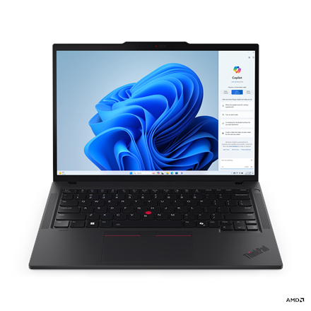 Lenovo Lenovo ThinkPad T14 G5 | Black | 14 " | IPS | WUXGA | 1920 x 1200 pixels | Anti-glare | AMD Ryzen 7 PRO | 8840U | 32 GB | SO-DIMM DDR5 | Solid-state drive capacity 1000 GB | AMD Radeon 780M Graphics | Windows 11 Pro | 802.11ax | Bluetooth version 5.3 | Keyboard language Nordic | Keyboard backlit | Warranty 36 month(s) | Battery warranty 12 month(s) 21MC0046MX