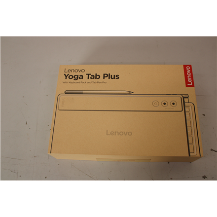 Lenovo SALE OUT. Lenovo Yoga Tab Plus Gen 3 12.7 2944x1840 LTPS QUALCOMM SNAPDRAGON 8 /16GB/256GB/2Y Warranty | Lenovo | Yoga Tab Plus | TB520FU | 12.7 " | LTPS | 2944 x 1840 pixels | Qualcomm | Snapdragon 8 Gen 3 | 16 GB | Soldered LPDDR5x | 256 GB | Wi-Fi | Front camera | 13 MP | Rear camera | 13 MP | Bluetooth | 5.4 | Android | 14 | Warranty 24 month(s) | USED, SCRATCHED KEYBOARD ZAEG0041SESO