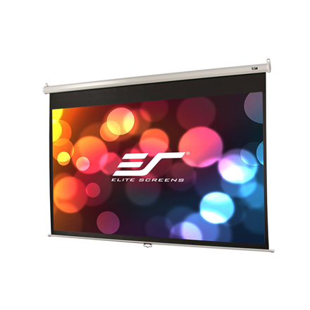 Elite Screens Elite Screens | Manual Series | M84NWH | Diagonal 84 " | 16:9 | Viewable screen width (W) 185 cm | White M84NWH