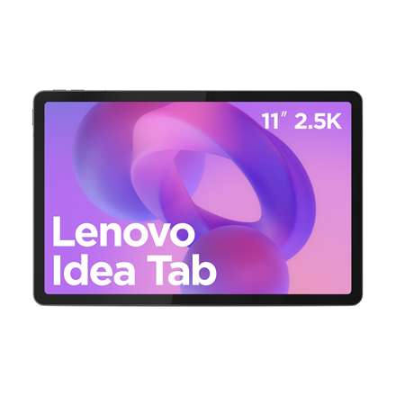 Lenovo Lenovo Tab (without power adapter) | Idea Tab | 11 " | Luna Grey | IPS | 2560x1600 pixels | MediaTek | Dimensity 6300 | 8 GB | Soldered LPDDR4x | 256 GB | Wi-Fi | Front camera | 5 MP | Rear camera | 8 MP | Bluetooth | 5.2 | Android | 15 or Later | Warranty 24 month(s) | Folio Case + Lenovo Tab Pen ZAFR0006SE