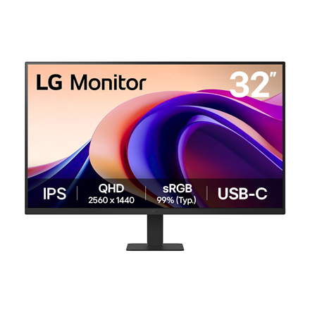 LG LG | 32U631A-B | 32 " | IPS | QHD | 16:9 | 100 Hz | 5 ms | 2560 x 1440 pixels | 250 cd/m² | HDMI ports quantity 1 32U631A-B.AEUQ