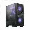 MSI MSI MAG FORGE 100M PC Case, Mid-Tower, USB 3.2, Black | MSI | MAG FORGE 100M | Black | ATX | Power supply included No MAG FORGE 100M