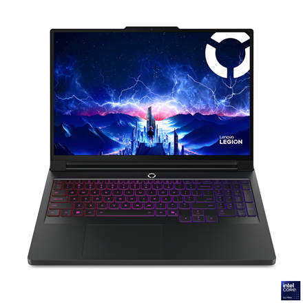 Lenovo Lenovo Legion Pro 7 16IAX10H | Eclipse Black | 16 " | OLED | WQXGA | 2560 x 1600 pixels | Intel Core Ultra 9 | 275HX | 32 (2x16) GB | CSODIMM DDR5 | Solid-state drive capacity 1000 GB | NVIDIA GeForce RTX 5070 Ti | GDDR7 | 12 GB | Windows 11 Home | 802.11be | Bluetooth version 5.4 | Keyboard language Nordic | Keyboard backlit | Warranty 24 month(s) | Battery warranty 12 month(s) 83F5001LMX