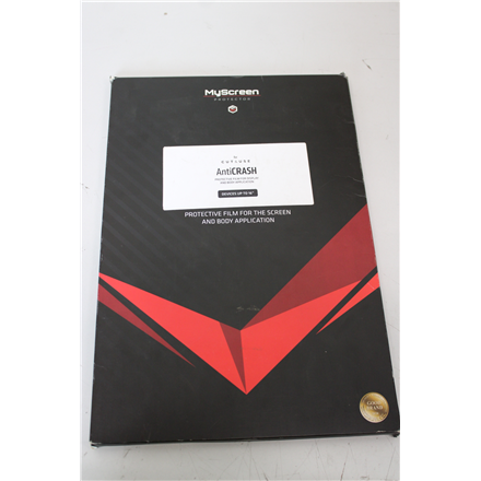 MyScreen SALE OUT. MS CUT&USE antiCRASH 4.0 16" foil Sold in a pack of 10 pieces, the price is for 1 piece | MyScreen CUT&USE antiCRASH 4.0 16" foil Sold in a pack of 10 pieces, the price is for 1 piece | Screen Protector | Self-healing TPU | Clear | DIRTY PACKAGING M CU FOL 16 AC 4.0SO