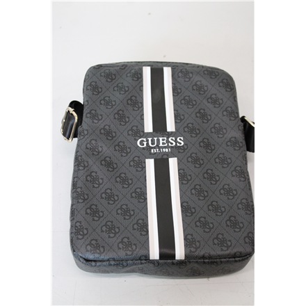 GUESS SALE OUT. Guess Bag GUTB10P4RPSK 10"black 4G Stripes Tablet Bag | GUESS GUTB10P4RPSK | Tablet Bag | DIRTY PACKAGING GUTB10P4RPSKSO
