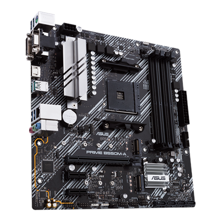 Asus Asus | PRIME B550M-A | Processor family AMD | Processor socket AM4 | DDR4 | Memory slots 4 | Supported hard disk drive interfaces M.2, SATA | Number of SATA connectors 4 | Chipset AMD B | Micro ATX 90MB14I0-M0EAY0