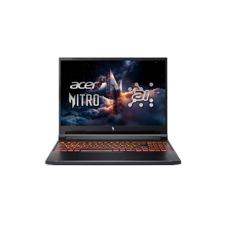 Acer Acer | Nitro V 16 AI ANV16-42-R1PE | Shale Black | 16 " | IPS | WUXGA | 1920 x 1200 pixels | AMD Ryzen 5 | 240 | 16 GB | DDR5 | Solid-state drive capacity 512 GB | NVIDIA GeForce RTX 5050 | GDDR7 | 8 GB | Windows 11 Home | 802.11ax | Bluetooth version 5.3 | Keyboard language US international | Keyboard backlit | Warranty 24 month(s) NH.QYWEL.001