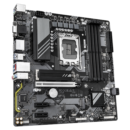 Gigabyte Gigabyte B760M DS3H GEN5 | Processor family Intel | Processor socket LGA1700 | Supported hard disk drive interfaces SATA, M.2 | Number of SATA connectors 4 B760M DS3H GEN5