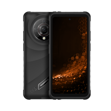 Hammer Hammer Iron 6 | Black | 6.56 " | IPS | 1612 x 720 pixels | Mediatek | Dimensity 6300 | Internal RAM 6 GB | 128 GB | microSD | Dual SIM | 4G | 5G | Main camera resolution 64 MP | Android | 15 | 6050 mAh TEL001052
