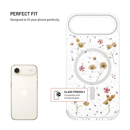 Fixed Fixed MagBloom | Back cover | Apple | iPhone Air | TPU | Blush Plum FIXBLM-1601-BP
