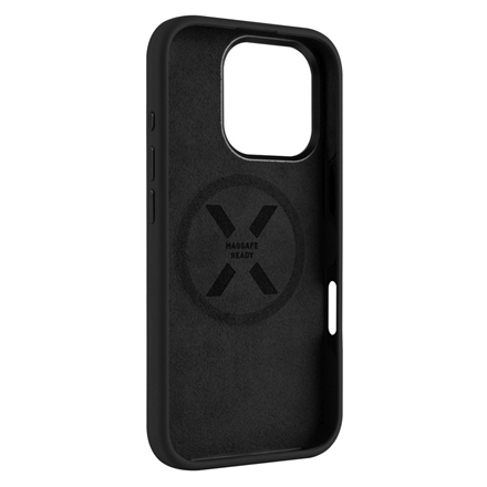 Fixed Fixed Back cover | Apple | iPhone 17 Pro Max | Liquid silicon | Black | MagFlow FIXFLM2-1603-BK