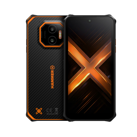 Hammer Hammer Energy X2 | Black/Orange | 6.1 " | IPS | 1560 x 720 pixels | Mediatek | Dimensity 6300 | Internal RAM 8 GB | 256 GB | microSD | Dual SIM | 4G | 5G | Main camera resolution 50 MP | Android | 15 | 5000 mAh TEL001066