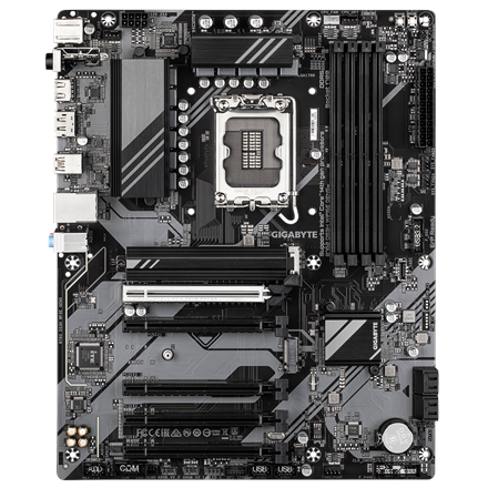 Gigabyte Gigabyte B760 DS3H WF6E GEN5 | Processor family Intel | Processor socket LGA1700 | DDR5 | Supported hard disk drive interfaces M.2, SATA | Number of SATA connectors 4 B760 DS3H WF6E GEN5