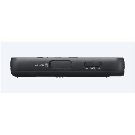 Sony Sony | ICD-PX370 | Black | Monaural | MP3 playback | MP3 | 9540 min | Mono Digital Voice Recorder with Built-in USB ICDPX370.CE7