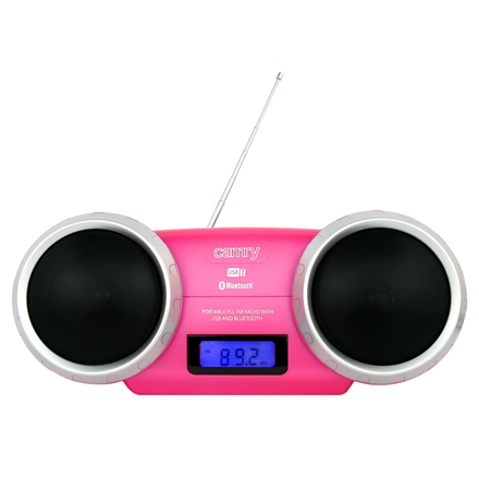 Camry Camry | Audio/Speaker | CR 1139p | 5 W | Bluetooth | Pink | Portable | Wireless connection CR 1139p