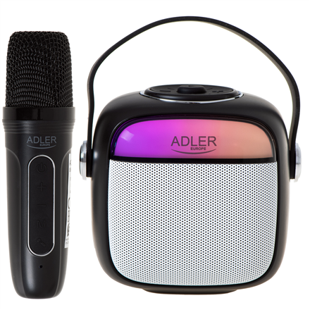 Adler Adler Karaoke Speaker With Microphone | AD 1199B | Bluetooth | Black | Portable | Wireless connection AD 1199B