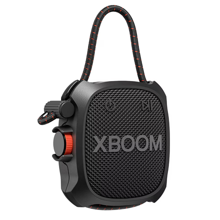 LG LG Speaker with Rugged Design | XBOOM Go XG2 | Waterproof | Bluetooth | Portable | Wireless connection XG2TBK