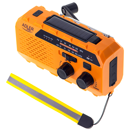 Adler Adler | Portable radio with flashlight | AD 1197 | Alarm function AD 1197