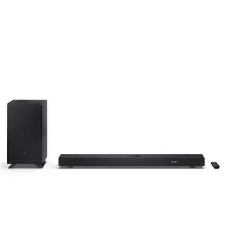 Sharp Sharp | 3.1.2 Dolby Atmos/DTS:X Soundbar with Wireless Subwoofer | HT-SBW53121(BK) | Bluetooth HT-SBW53121(BK)