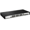 D-Link D-LINK DGS-1210-28, Gigabit Smart Switch with 24 10/100/1000Base-T ports and 4 Gigabit MiniGBIC (SFP) ports, 802.3x Flow Control, 802.3ad Link Aggregation, 802.1Q VLAN, 802.1p Priority Queues, Port mirroring, Jumbo Frame support, 802.1D STP, ACL, LLDP, Cable Diagnostics, Auto Surveillance VLAN, Auto Voice VLAN, Rackmount Brackets included | D-Link | 24 month(s) DGS-1210-28/E