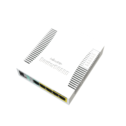 MikroTik Cloud Router Switch | RB260GSP | 1000 Mbit/s | Ethernet LAN (RJ-45) ports 5 | 12 month(s) CSS106-1G-4P-1S