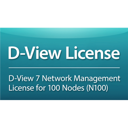 D-Link D-LINK DV-700-N100-LIC, License for D-View 7.0. | D-Link | 0 month(s) DV-700-N100-LIC_
