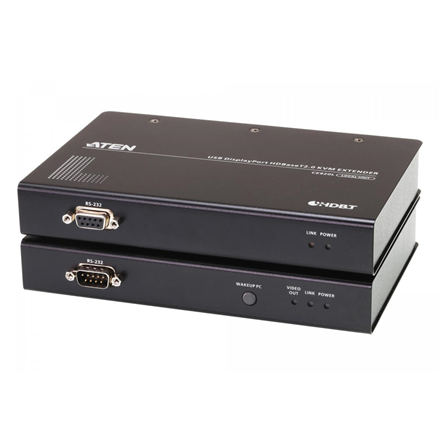 Aten Aten CE920 USB DisplayPort HDBaseT2.0 KVM Extender, 4K@100m w/o Ethernet Port | Aten | KVM Extenders | CE920 USB DisplayPort HDBaseT2.0 CE920-ATA-G